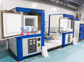 黃色精密陶瓷漏斗零件燒結(jié)爐